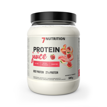 7Nutrition Protein Juice odżywka białkowa hydrolizat smak arbuz-truskawka 500g - Nabea.pl