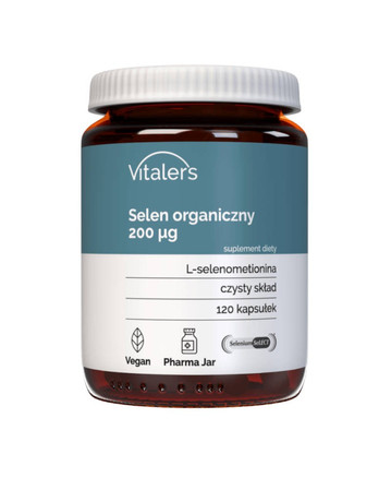 Vitaler's Selen organiczny 200 µg 120 kaps.