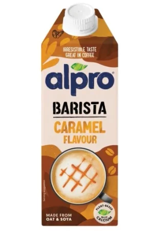 Zestaw 4x Alpro Napój Owsiano-Sojowy Barista smak Karmel 750ml