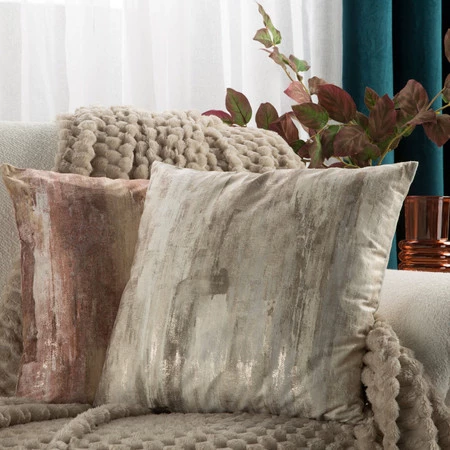 POSZEWKA ELLA 45 X 45 CM BRĄZOWY