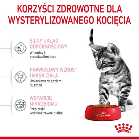 ROYAL CANIN Kitten Sterilised Feline 400g