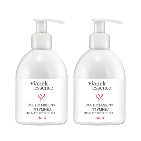 Zestaw: 2x Vianek Essence Żel do higieny intymnej Aura 300ml