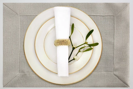 OBRUS LANA 30 X 40 CM BEŻOWY