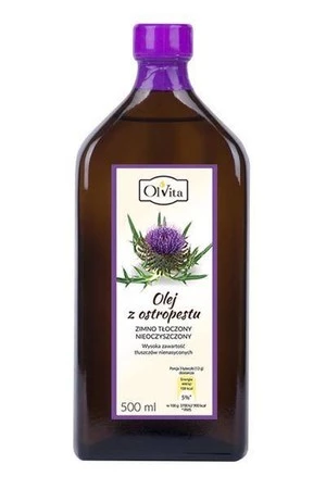 OLVITA Olej ostropestowy zimnotłoczony 500ml