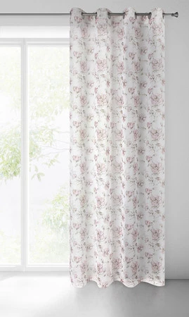 FIRANA GOTOWA AMBER 140 X 250 CM BIAŁY