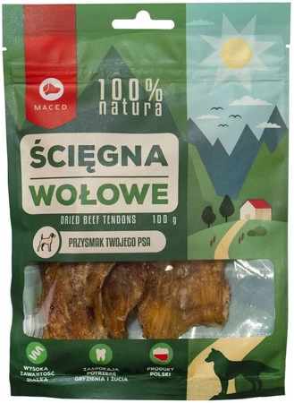 MACED 100% Natura Ścięgna wołowe 100g