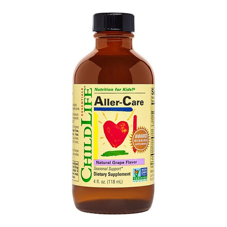 Child Life Aller-Care Multiwitaminy dla Dzieci 118 ml smak winogrono