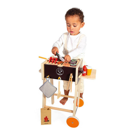 Janod Grill drewniany z akcesoriami 3+