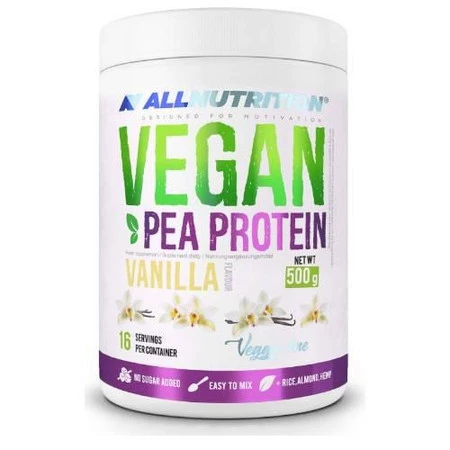 ALLNUTRITION Vegan Pea Protein  Białko Z grochu Wegańskie Wanilia 500g