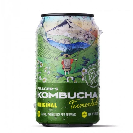 Prager's kombucha Original puszka 330ml