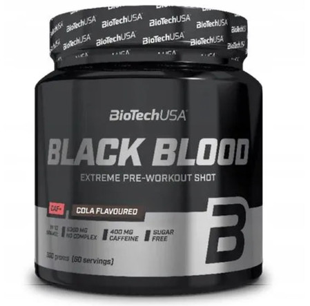 BioTech USA Black Blood CAF+ 300g smak cola