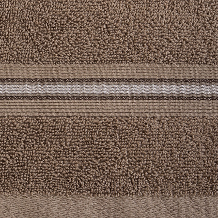 RĘCZNIK TRIS (04) 70 X 140 CM CIEMNOBEŻOWY