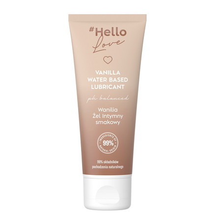 Hello Love -Water Based Lubricant żel intymny na bazie wody Vanilla 75ml