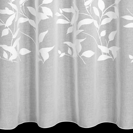 FIRANA GOTOWA ESTELLA 140 X 250 CM BIAŁY