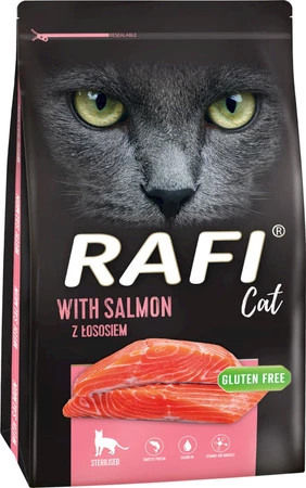 DOLINA NOTECI RAFI Cat Sterilised Łosoś 7kg