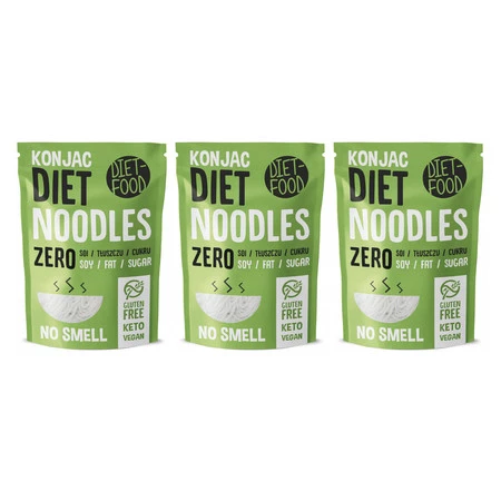 Zestaw 3x Makaron noodles shirataki BEZGL. 200 g