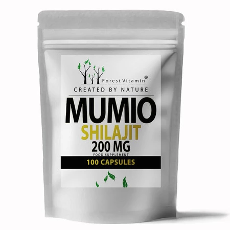Forest Vitamin MUMIO Shilajit Ekstrakt 200 mg 100 kaps.