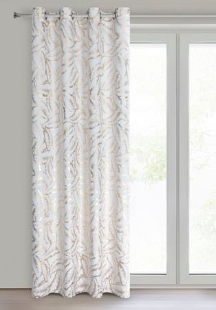 ZASŁONA GOTOWA MILENA 140 X 250 CM BIAŁY
