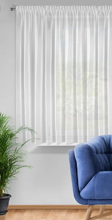 FIRANA GOTOWA ESEL NA TAŚMIE 350 X 150 CM BIAŁY