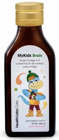 Health Labs Care MyKids Brain - dla prawidłowego rozwoju i pracy mózgu dziecka  100 ml