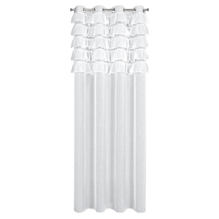 FIRANA GOTOWA AURA 140 X 250 CM BIAŁY
