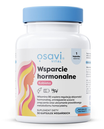Wsparcie Hormonalne Kobieta - 30 vegan caps