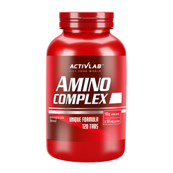 ACTIVLAB AMINO COMPLEX Aminokwasy 120 tabl. smak grejpfrut