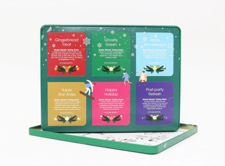 English Tea Shop Zestaw ekologicznych herbat w metalowej puszce 36 saszetek w 6 różnych smakach