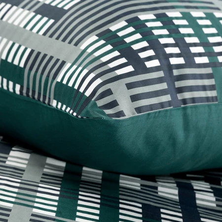 Komplet pościeli satynowej Nika 47, 140 x 200 cm, Ciemnoturkusowy