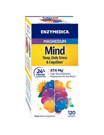 ENZYMEDICA Magnesium Mind Sleep, Daily Stress & Cognition (120 kaps.)