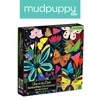 Mudpuppy Puzzle rodzinne świecące w ciemności Motyle 500 elementów 8+