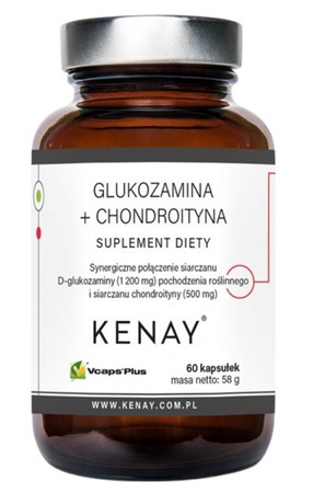 Kenay Glukozamina + Chondroityna 60 kaps.