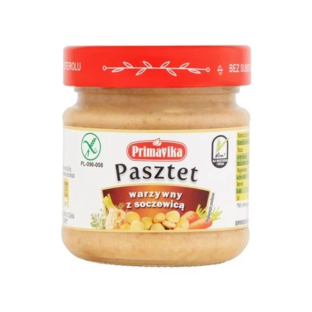 Pasztet warzywny z soczewicą 160 g