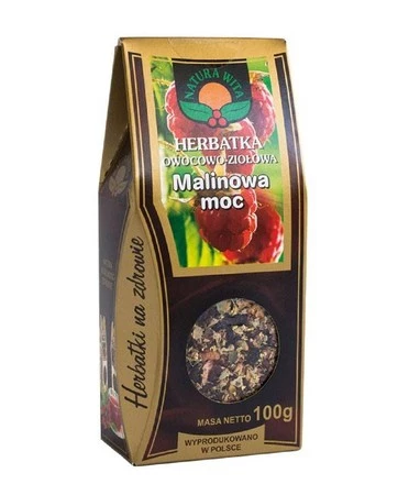 Natura Wita Herbatka owocowo-zioł. z malinami 100g