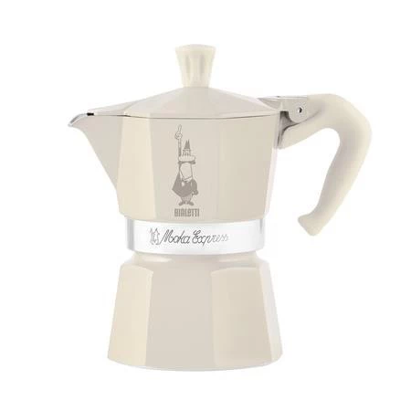 Bialetti Moka Express Winter Wonderland kawiarka 3tz Kremowa