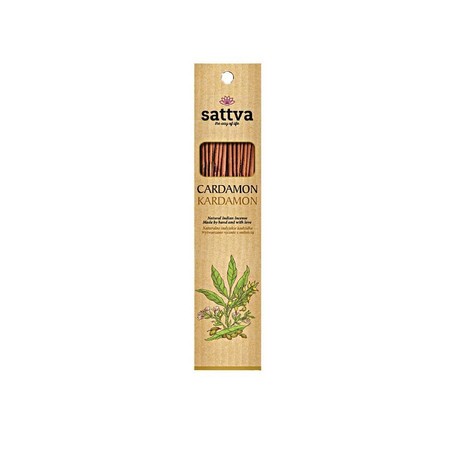 Sattva Naturalne Kadzidła Kardamon Incense 30G