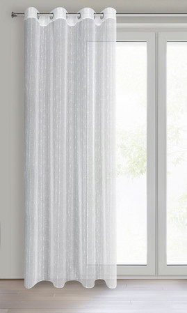FIRANA GOTOWA BECKY 140 X 250 CM BIAŁY