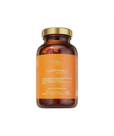 MyBestPharm MyBestOmega 3 suplement wspierający układ odpornościowy 120 kaps