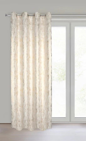 ZASŁONA GOTOWA ELISE 140 X 250 CM NATURALNY