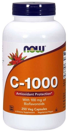 Now -Vitamin C 1000 - 250 kaps vegge