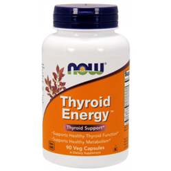 Now Foods Thyroid Energy na wsparcie tarczycy 90 kaps.