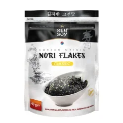 SEN SOY PŁATKI NORI KLASYCZNE BEZGLUTENOWE 40 g