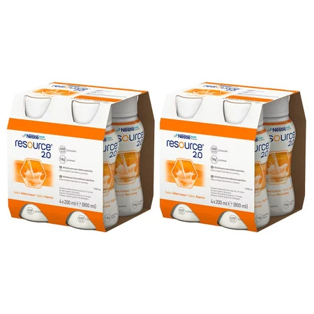 Zestaw 2x RESOURCE 2.0 smak morela 4 x 200ml