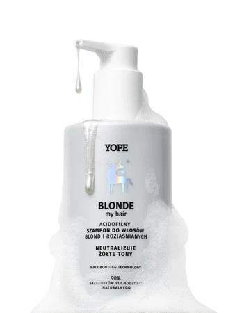 Yope - Blonde My Hair acidofilny szampon do włosów blond i rozjaśnianych 300ml