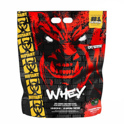Mutant Whey odżywka białkowa: koncentrat, izolat, hydrolizat oraz fosfolipidy 4540 g smak truskawkowy mus