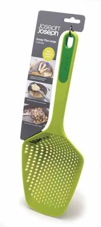 JJ - Łyżka cedzakowa L Scoop™ Plus, czarno-szara