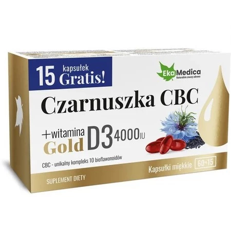 Ekamedica Czarnuszka CBC Gold 75 k