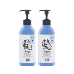 Zestaw: 2x Yope Wood Żel pod prysznic Drzewo Sandałowe, Szafran, Patchouli 400ml