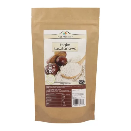 Pięć przemian Mąka kasztanowa 500g