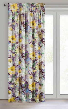 ZASŁONA GOTOWA AMELIE NA TAŚMIE 140 X 270 CM BEŻOWY